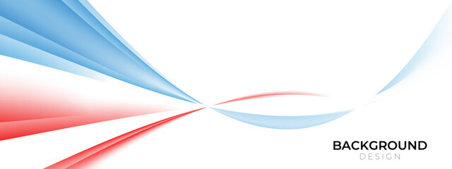 Red blue abstract backgrounds set with diagonal lines. Geometric diagonal layer on white background.