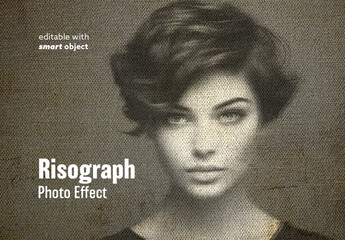 Risograph Photo Effect