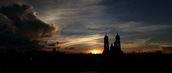 Amanecer basilica de Zapopan jalisco México
