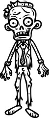 zombie cartoon