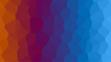 Colorful low poly abstract geometric background. Colorful low poly shape banner. Vector illustration. Multi color abstract in low poly style illustration graphic background