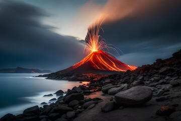 fire in the mountains
