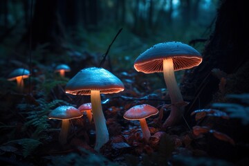 A mushroom, or toadstool, is the fleshy, spore-bearing fruiting body of a fungus, typically produced above ground on soil or on its food source Ai generative.