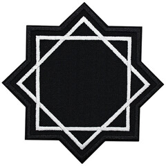 Octogram patch. Occult accessory, dark magic. Satan, Baphomet, Devil, Hades, Lilith. Accessory for...