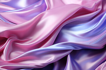 Fototapeta premium purple blue baby pink silk background