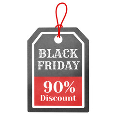 Black Friday Discount Tag 90