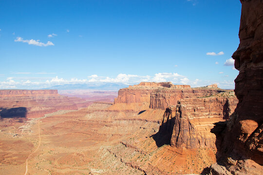 View into Canyonlands National Park USA