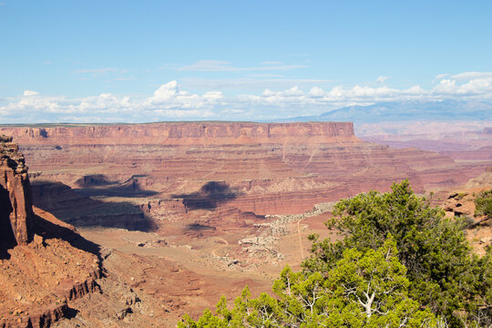 View into Canyonlands National Park USA