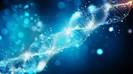 Fotobehang DNA, Genetic Engineering & Biotechnology  © Abas