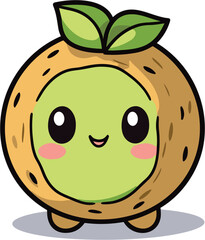 Kiwifruit, Illustration Vector