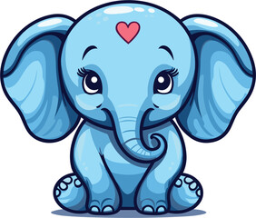Elephant, Illustration Vector