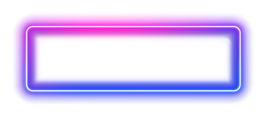 Neon rectangle frame. glowing outline shapes . Vector abstract background Illustration.