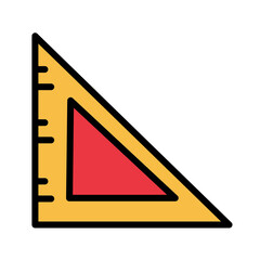  Angle Ruler Vector Icon
