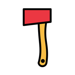  Axe Wood Cutting Icon