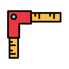  Balancing Scale Square Tool Icon