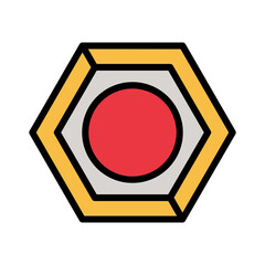  Bolt Nut Socket  Icon