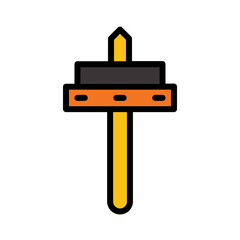  Construction Drill Tools Icon
