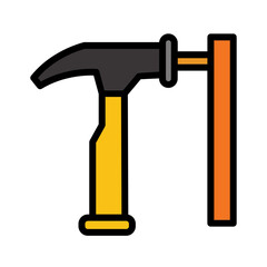  Hammer Nail Repair Icon