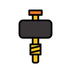  Sledge Thin Vector Icon