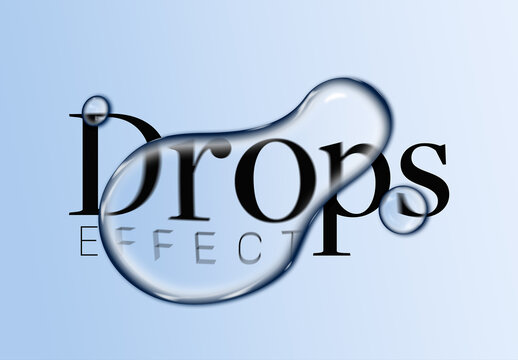 Drop Text Effect