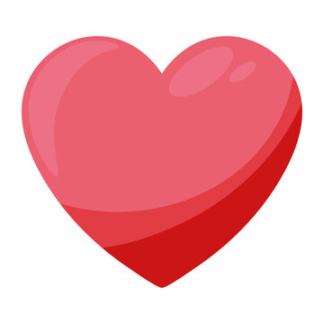 heart love icon isolated