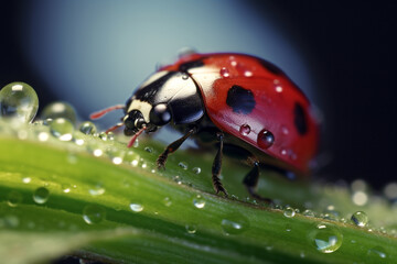 Macro photo of a bug