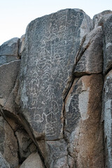 Petroglyphen in Chile, Felsritzungen