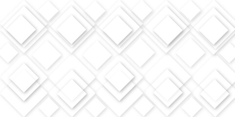Abstract of  Geomatric lines white abstract modern geomatics background design. have gradiant triangular space for text creative Seamless modern white square grid pattern design wall art background.