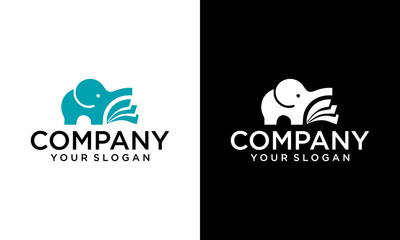 Fototapeta premium Elephant logo