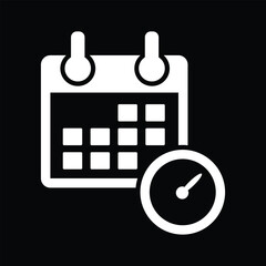 calendar appointment icon vector