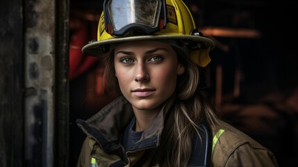Firefighter- Woman - Female Firefighter