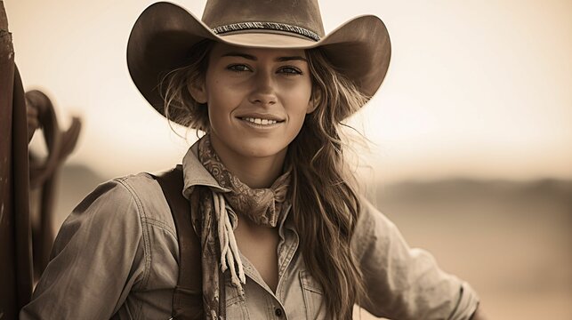 Cattle Rancher - Female - Woman Cattle Rancher
