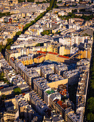 Obraz premium Over the rooftops of Paris France - travel photography in Paris France