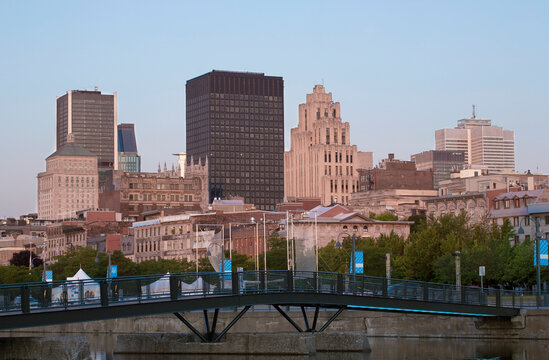 Montreal skyline; Montreal quebec canada