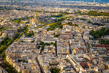 The amazing buildings and streets of Paris from above - travel photography in Paris France