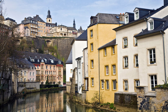 Old Town Grund (Ville Basse); Luxembourg