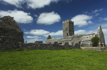Ruins Clare Abbey Ennis County