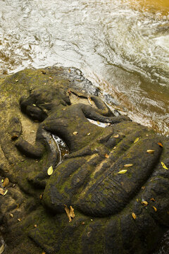 Kbal Spean (River Of Thousand Lingas), Near Angkor Wat; Siem Reap, Cambodia