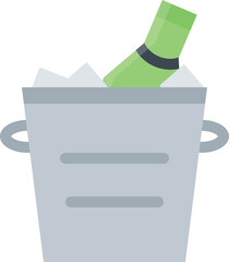 design vector image icons champagne