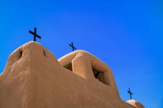 Our Lady Of Saint John Of The Lakes Catholic Church; Talpa, New Mexico, United States Of America