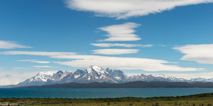 Lake Sarmiento, Torres Del Paine National Park; Torres Del Paine, Magallanes And Antartica Chilena Region, Chile