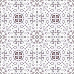 Trendy Seamless Wallpaper. Mandala Symmetric.