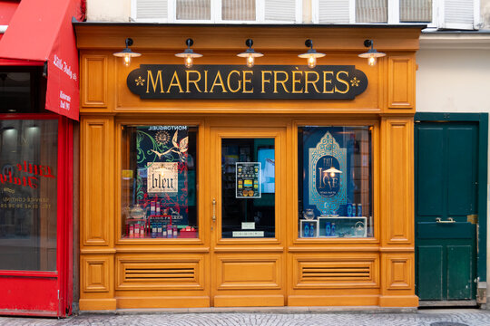 Mariage Freres Paris France Editorial Stock Photo - Stock Image