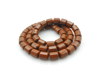 Necklace of tourmanium ceramics - alloy of tourmaline, germanium and elvan, capable of emitting...
