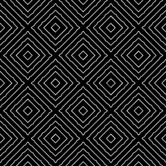 Black and white seamless pattern. Repeat pattern. Abstract background. Monochrome texture .