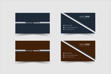 Professional business Card template design. perfect for creative business.