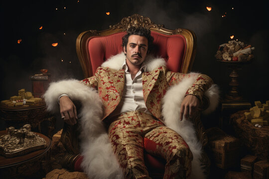 Portrait of narco baron