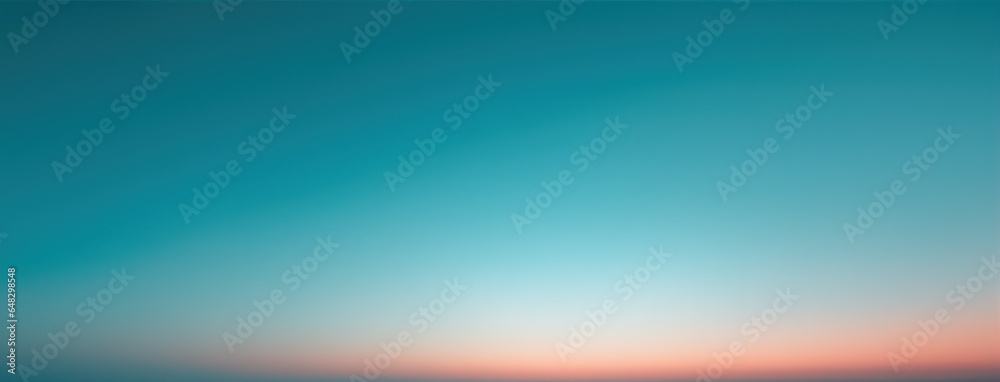 Poster minimalist aqua and orange gradient backdrop with copy space, perfect for branding. gradient backgro