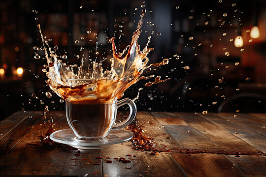 Exploding Coffee Exploding Coffee
