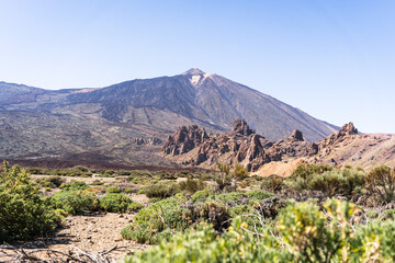 Teneriffa Spanien El Teide Vulkan Foto 